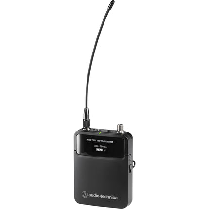Audio-Technica ATW-T3201 Transmisor Bodypack Serie 3000 530-590 MHz 9.5 Horas batería NiMH