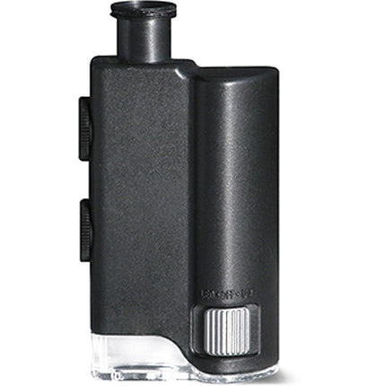 Konus KONUSCLIP Microscopio de Bolsillo 60-100x con LED y Luz UV