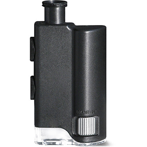 Konus KONUSCLIP Microscopio de Bolsillo 60-100x con LED y Luz UV