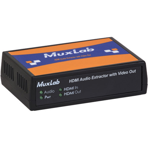 MuxLab Extractor de Audio HDMI con Dolby DTS 4K 60Hz HDMI 2.0