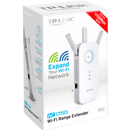 TP-Link RE450 Extensor de Rango Wi-Fi Dual Band 1750 Mbps Gigabit