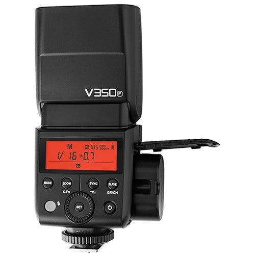 Godox V350F Flash para Cámaras Fujifilm con Batería Li-Ion y Radio 2.4 GHz