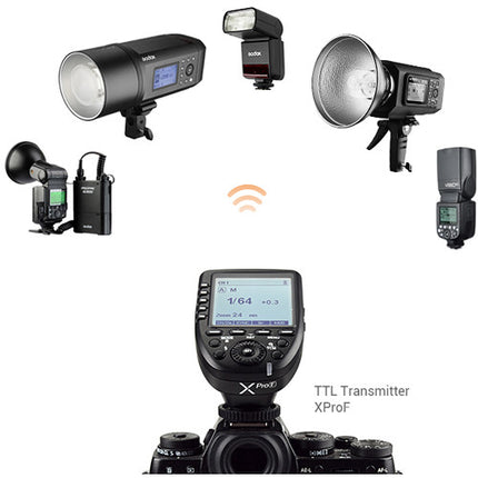 Godox V350F Flash para Cámaras Fujifilm con Batería Li-Ion y Radio 2.4 GHz
