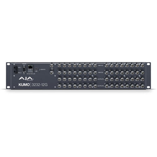 AJA KUMO 3232-12G Router compacto 12G-SDI 32 entradas 32 salidas 2 RU