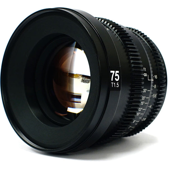 SLR Magic MicroPrime Cine 75mm T1.5 Montura E Para Sensor Full Frame 4K