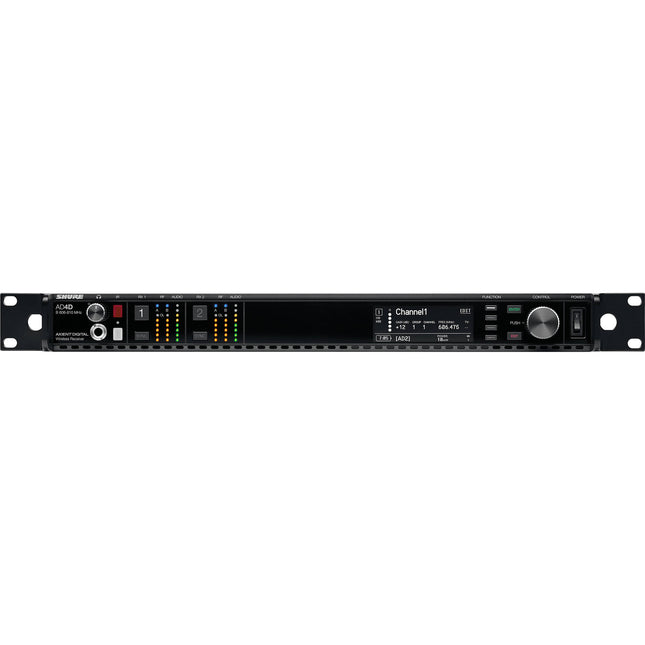Shure AD4D-DC Receptor Inalámbrico Digital 2 Canales 166 MHz Ultrawide