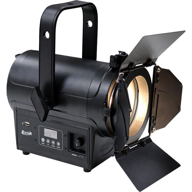 Elation Professional KL Fresnel 4 Luz LED 50W 3000K 14-30° con Accesorios