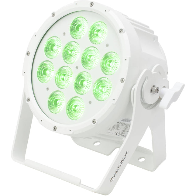 Elation Professional Sixpar 200IP Luz LED RGBWA+UV 12x12W IP65 con Cables incluidos