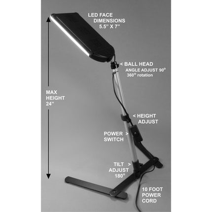 ALZO 100 LED Kit de Fotografía de Producto Macro Mesa Luz 5500K 20W