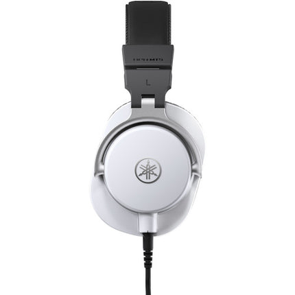 Yamaha HPH-MT5W Auriculares de Monitor de Estudio Blanco 40mm con Cable de 3 Metros y Adaptador 1/4"