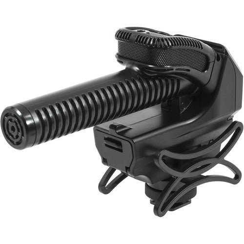 Azden SMX-30 Micrófono de Video Estéreo Mono 40 Hz-20 kHz con Filtro y Accesorios