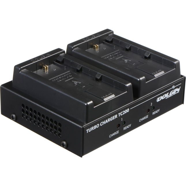 Dolgin Engineering TC200-DSLR-C Cargador Dual para Baterías Canon LP-E6 Recarga 2.5-3 Horas