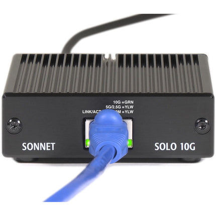 Sonnet Solo 10G Adaptador Ethernet 10 GbE Thunderbolt 3 Fanless NBASE-T