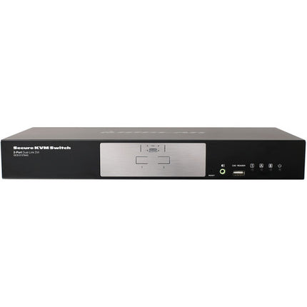 IOGEAR 2 Puertos Dual-Link DVI Switch KVM Seguro 3840x2160 TAA
