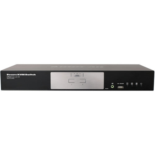 IOGEAR 2 Puertos Dual-Link DVI Switch KVM Seguro 3840x2160 TAA