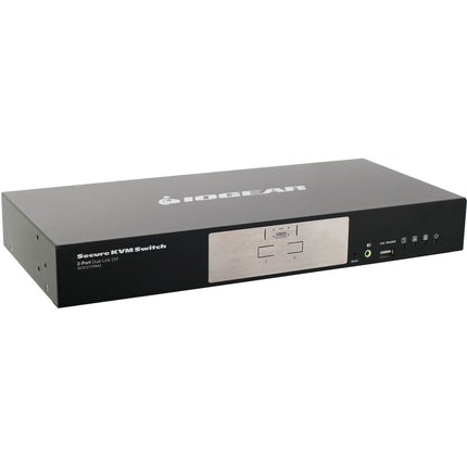 IOGEAR 2 Puertos Dual-Link DVI Switch KVM Seguro 3840x2160 TAA