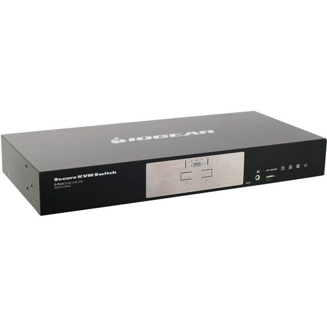 IOGEAR 2 Puertos Dual-Link DVI Switch KVM Seguro 3840x2160 TAA