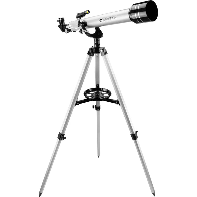 Barska 600 Starwatcher telescopio refractor 60mm 800mm con filtro lunar