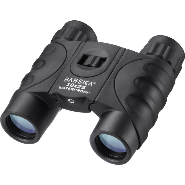 Binoculares Barska 10x25 Colorado Impermeables con Prismaticos BK7 y Estuche