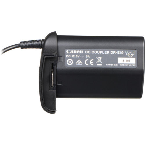 Canon DR-E19 DC Coupler para EOS-1D X Mark II con Fuente de Alimentación Constante