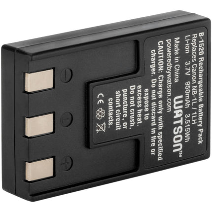 Watson NB-1LH Batería de Ion de Litio 3.7V 950mAh para Canon