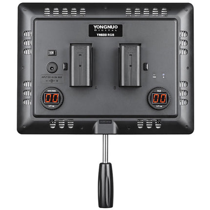 Yongnuo YN600 Luz LED RGB Bicolor Dimmable 3200 5500K ultrafina para cámara
