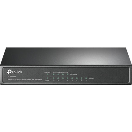 TP-Link TL-SF1008P Switch de Red No Gestionado 8 Puertos 10/100 Mb/s 57W PoE+