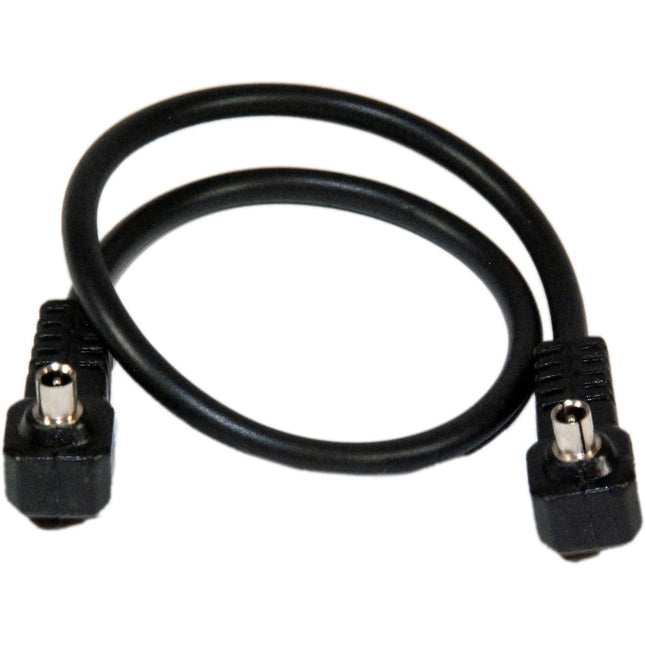 Nisha Cable de sincronización PC Macho a PC Macho 30 cm para flash y cámara