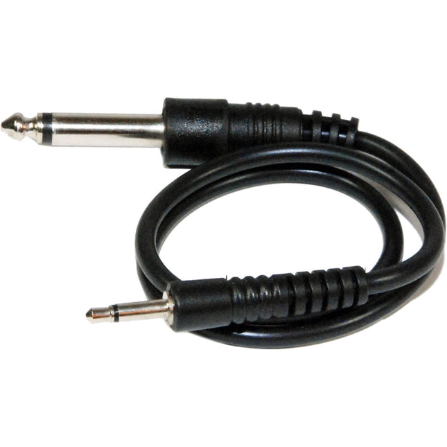 Nisha Miniphone Cable Sincronización 3.5mm a 6.35mm 16 Pulgadas