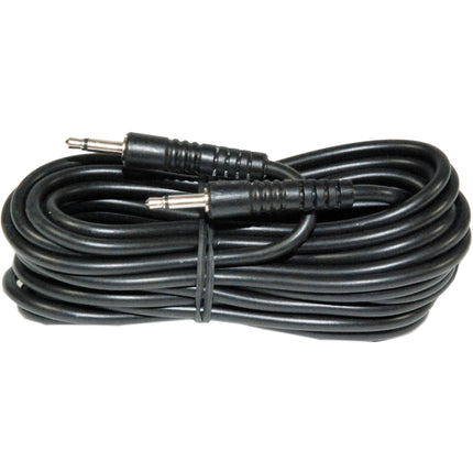 Nisha Miniphone Cable de Sincronización 3.5mm 16 Pies para Flash y Cámara