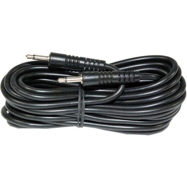 Nisha Miniphone Cable de Sincronización 3.5mm 16 Pies para Flash y Cámara