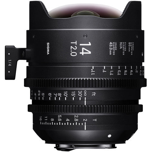 Sigma FF Kit de 7 Lentes Prime Alta Velocidad Montura Canon EF con Estuche y 9 Cuchillas de Diafragma
