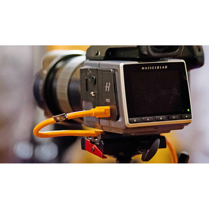 Tether Tools TetherPro Cable USB Tipo C a USB Tipo C 10 pies 5 Gb/s Naranja