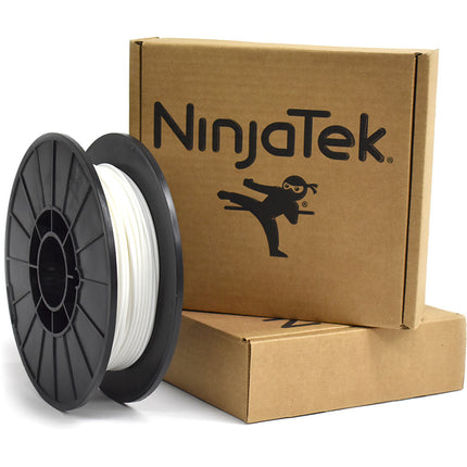 NinjaTek NinjaFlex Filamento flexible TPU 3mm 85A 0.5kg Snow