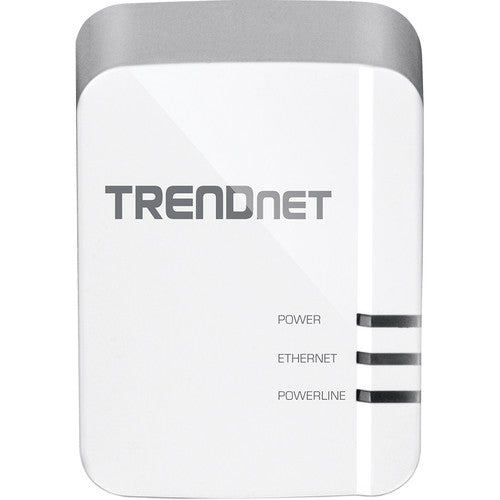 TRENDnet TPL-422E2K Adaptador Powerline 1300 AV2 Kit con Puerto Gigabit y Alcance 300m