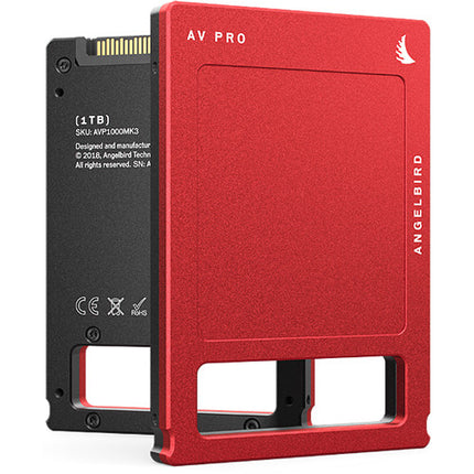 Angelbird 1TB AV PRO MK3 SSD Interno SATA III 2.5" 560MBs Lectura 520MBs Escritura
