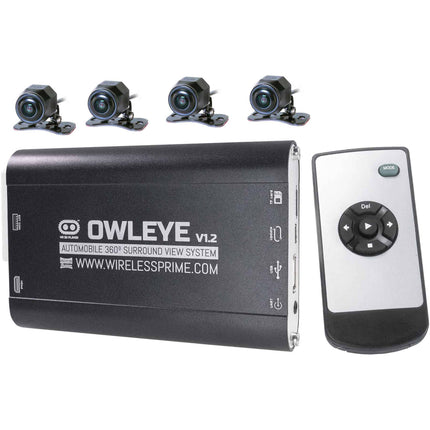 CINEGEARS OWLEYE Auto VR 360° DVR Cámara 4 Cámaras 1440x960 30fps Grabación 360°