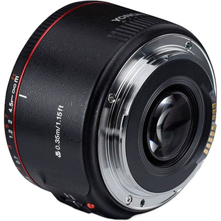 Yongnuo YN 50mm f1.8 II Lente para Canon EF Montura EF Full Frame 58mm