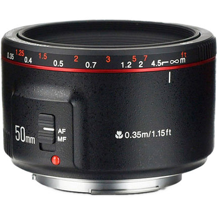 Yongnuo YN 50mm f1.8 II Lente para Canon EF Montura EF Full Frame 58mm