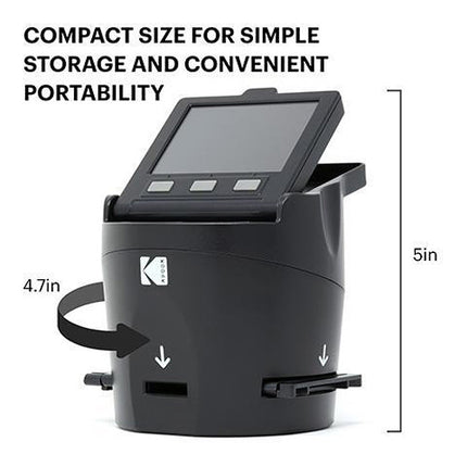 Kodak Scanza Escáner Digital de Película Resolución Óptica 14MP Pantalla LCD 3.5"