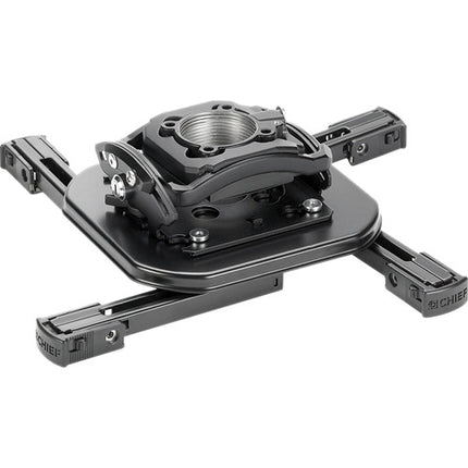 Soporte de proyector Chief RSMAUS Mini RPA Elite compacto negro con ajuste MicroZone y liberación rápida Q-Lock