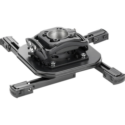 Soporte de proyector Chief RSMAUS Mini RPA Elite compacto negro con ajuste MicroZone y liberación rápida Q-Lock