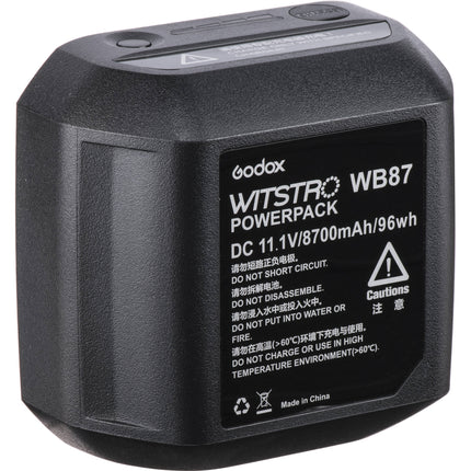 Godox Battery para Cabezas de Flash AD600 Serie 11.1V 8700mAh 500 Destellos