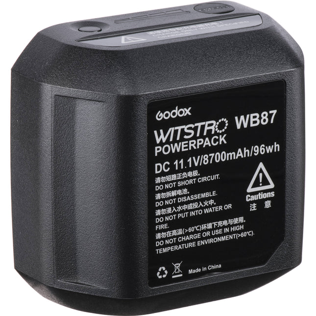 Godox Battery para Cabezas de Flash AD600 Serie 11.1V 8700mAh 500 Destellos