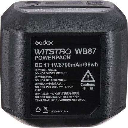 Godox Battery para Cabezas de Flash AD600 Serie 11.1V 8700mAh 500 Destellos