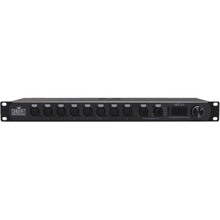 CHAUVET Professional Net-X II Nodo Ethernet a DMX con 8 Universos y Grabación Integrada