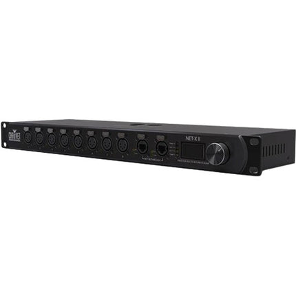 CHAUVET Professional Net-X II Nodo Ethernet a DMX con 8 Universos y Grabación Integrada