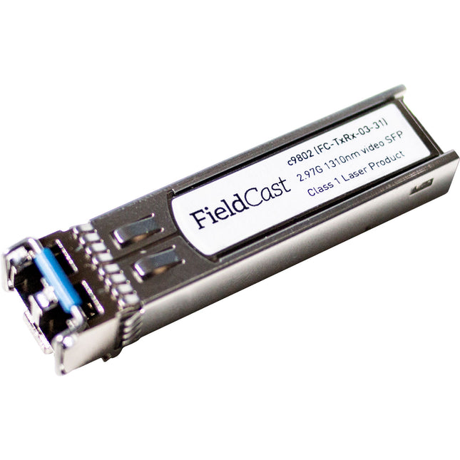FieldCast 3G Vídeo Transceptor de Fibra Óptica SFP 1310nm Compatible