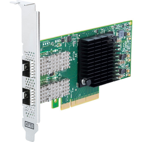 ATTO Technology FastFrame N322 Tarjeta de Red PCIe 3.0 Dual 25GbE SFP28