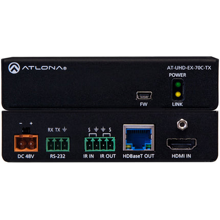 Atlona Transmisor HDMI 4K UHD sobre HDBaseT con Control y PoE